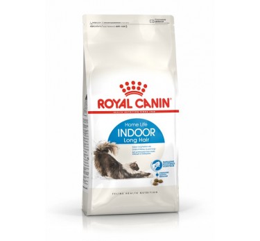 Royal Canin Indoor Long Hair для длинношерстных кошек (1-7 лет) 0,4кг